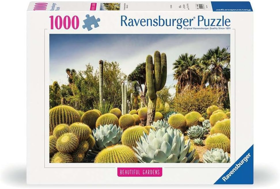 Erwachsenenpuzzle 1000 Teile - Der Huntington Wüstengarten, Kalifornia, USA: Beautiful Gardens