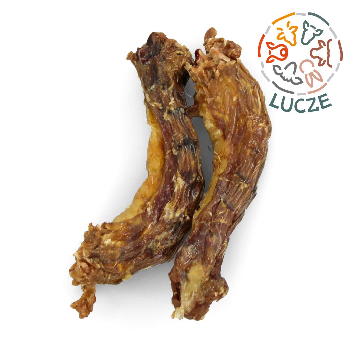 Hühnerhälse für Hunde, schonend getrocknete Hähnchenhälse natürliche Hundeleckerlis, 100% ohne Zusatzstoffe, proteinreicher Kausnack für kleine und mittelgroße Hunde, 5 kg