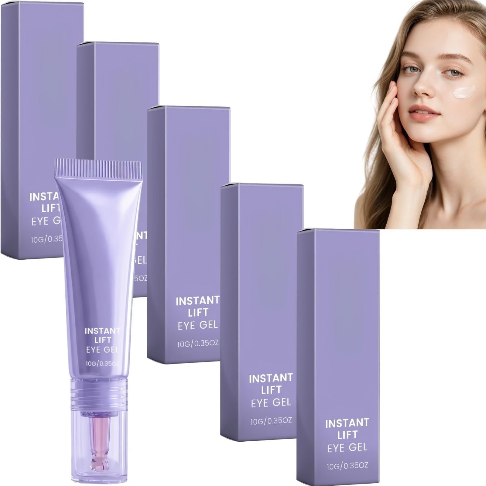 Gel lifting istantaneo per gli occhi, Retinol Creme Contorno Occhi, Anti-occhiaie, Crema Riparatrice Occhi Idratante, Corregge rughe, tasche, occhiaie e rilassamento del contorno oculare.