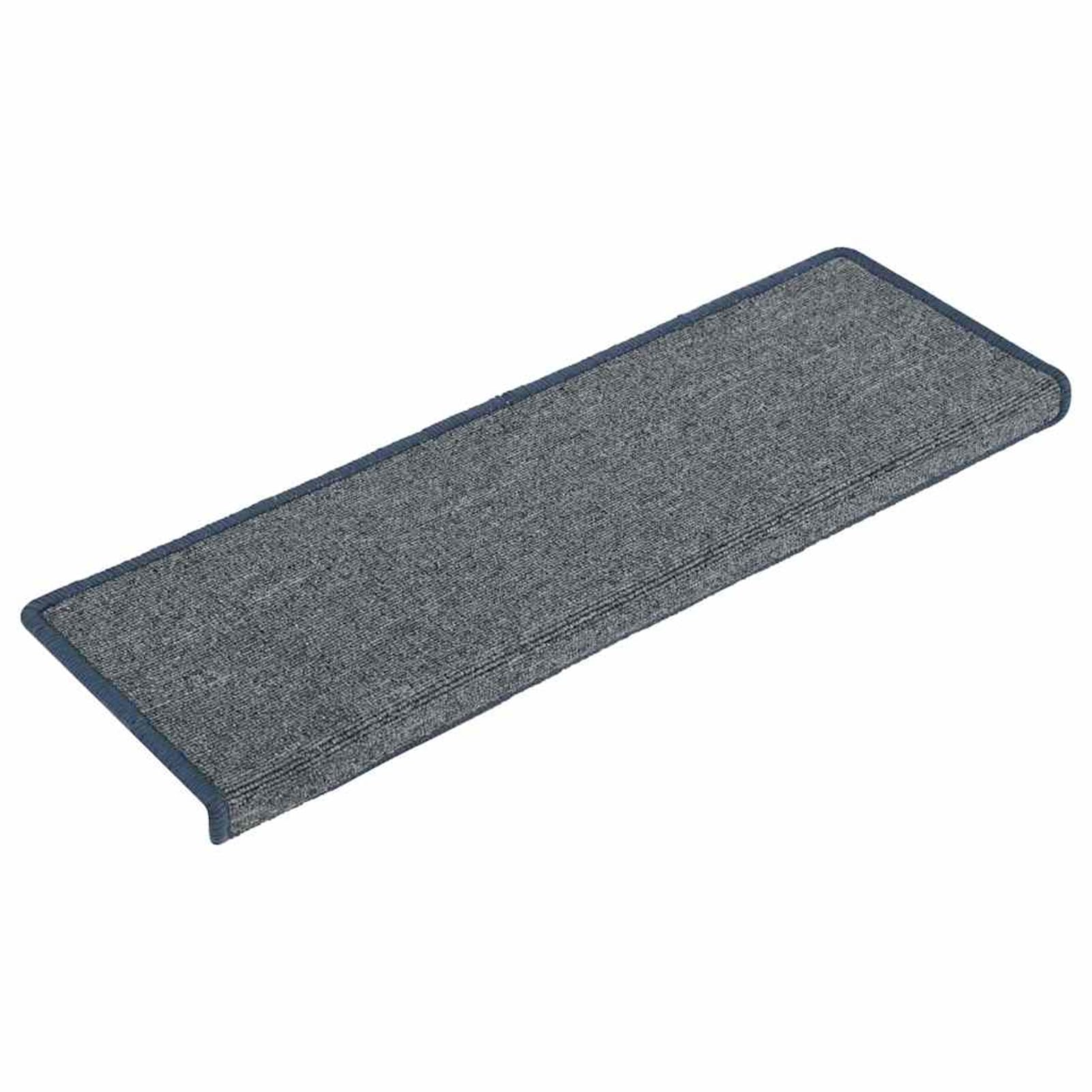 Tidyard Tapis d'escalier 30 pcs 65x21x4 cm Violet et Bleu, Tapis Escalier Tapis de Sécurité pour Sol Protection, Aînés et Animaux