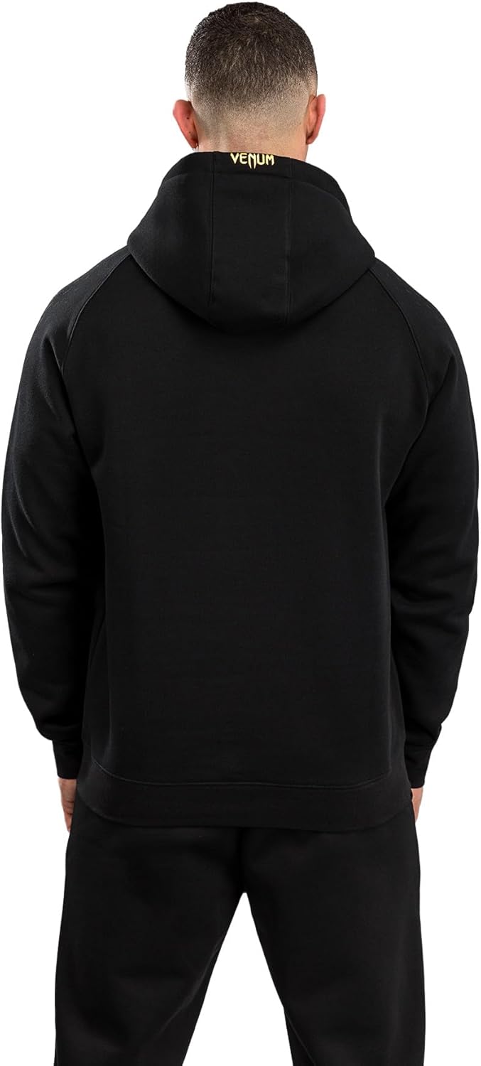 Venum UFC Zenith Men’s Replica Champion Pullover Hoodie - L Black/Gold - Image 5