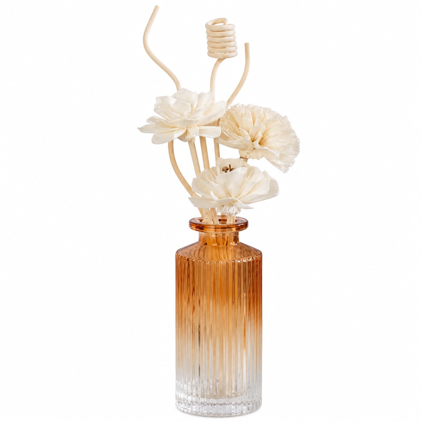 7 Pcs Reed Diffuser Sticks, Diffuser Sticks with Curved and Spiral Sticks