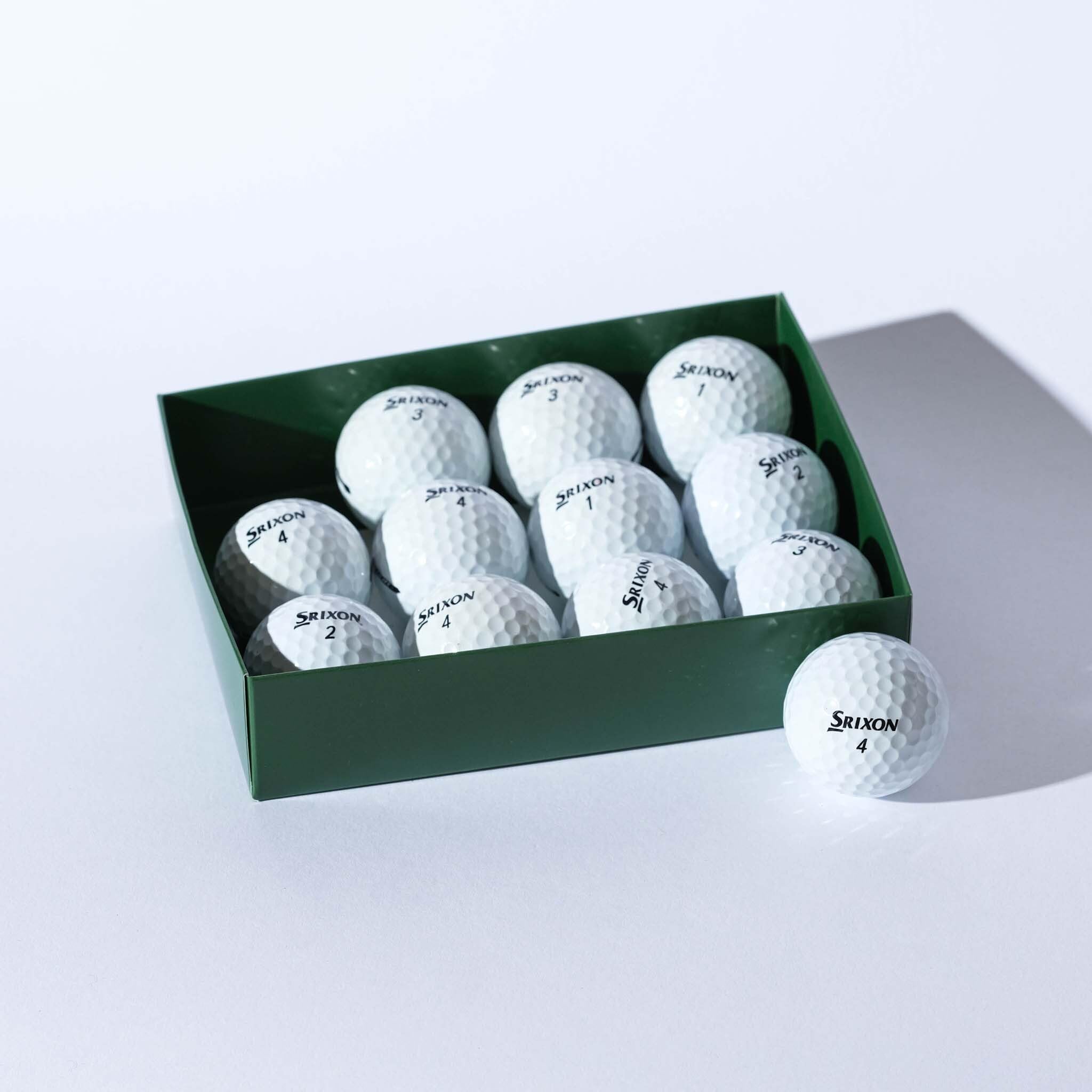 Lot de 12/24 Balles de Golf d'Occasion Srixon Qstar Tour- Idéales pour Joueurs Débutants et Confirmés - Qualité Premium et Performance – Marque Française