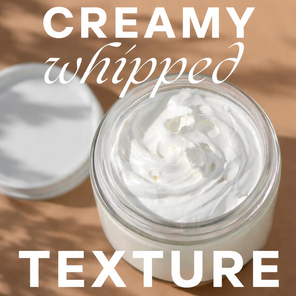 Clean Cream Cloud Cream: Grass-Fed Tallow Face Cream – Whipped Cloud Moisturizer for Dry & Sensitive Skin, Non-Toxic Skincare, Deep Hydration, Simple Ingredients (4 oz)