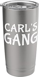 Carl's Gang First Name Carl Bachelor Party Wedding Stainless Steel Insulated Tumbler