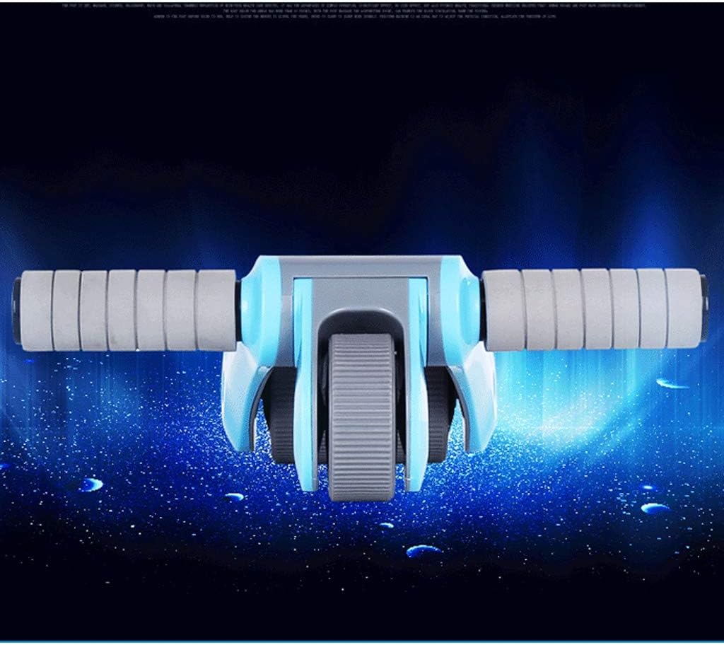 Foldable Wheel Exercise Equipment,Automatic Abs Roller for Women Men Abdominal Muscle Training