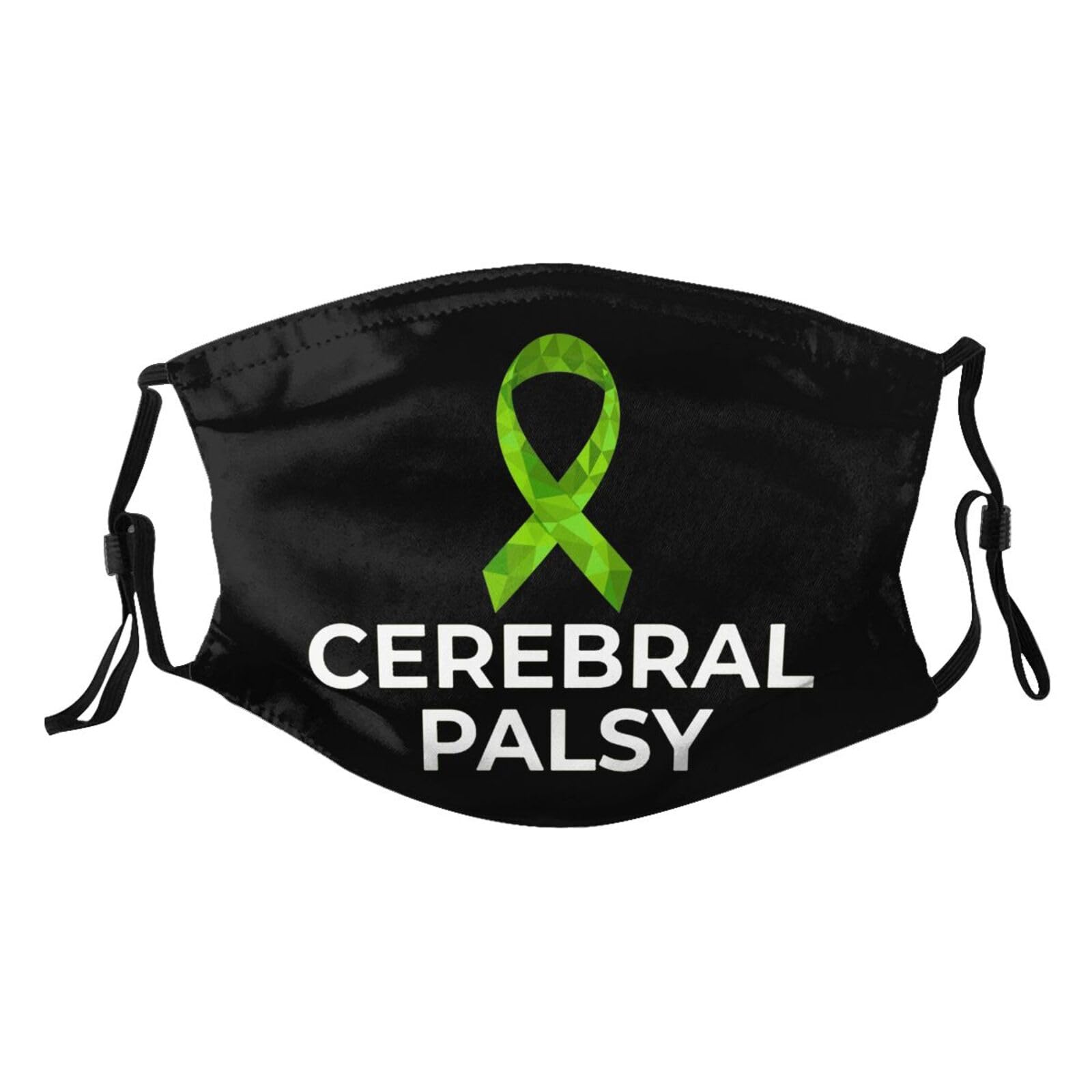 Cerebral Palsy Awareness Adult Dust Mask Adjustable Dust Face with 2 Filter43