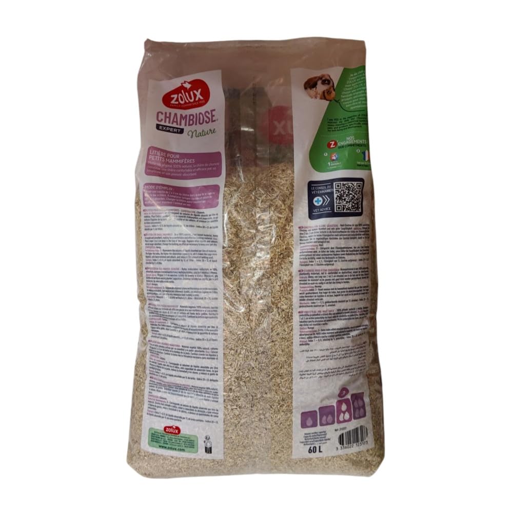 Zolux Literatura de Perro Natural, 60 l