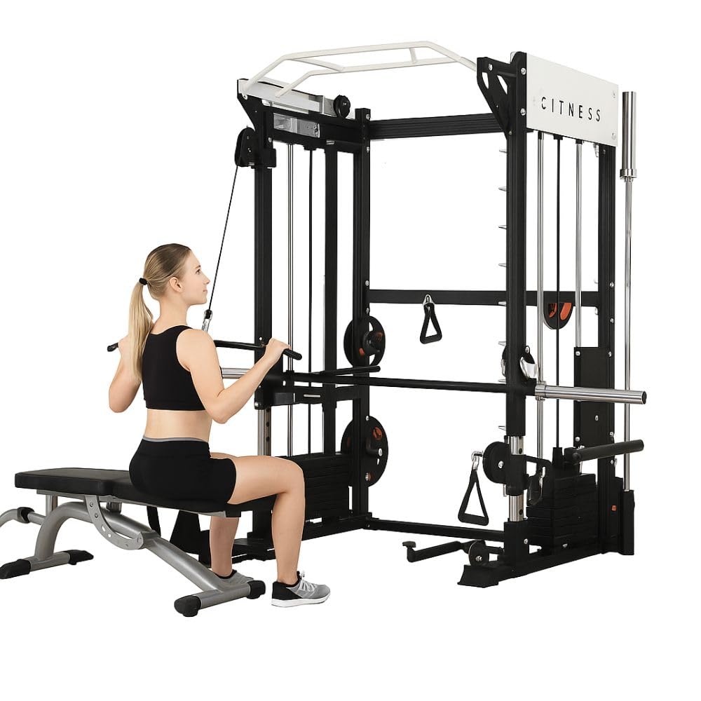 Rack Multipower D150 Viok Sport - Doble polea - Equipo Profesional para Fuerza y Entrenamiento Funcional