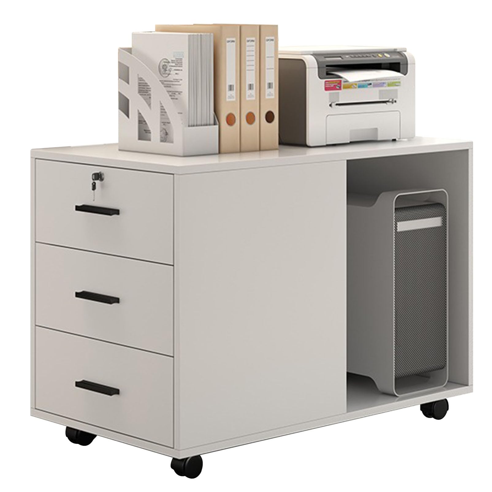 Computer Cabinet With Storage Computer Storage Cabinet Computer Hideaway Cupboard 2 Door Over 2