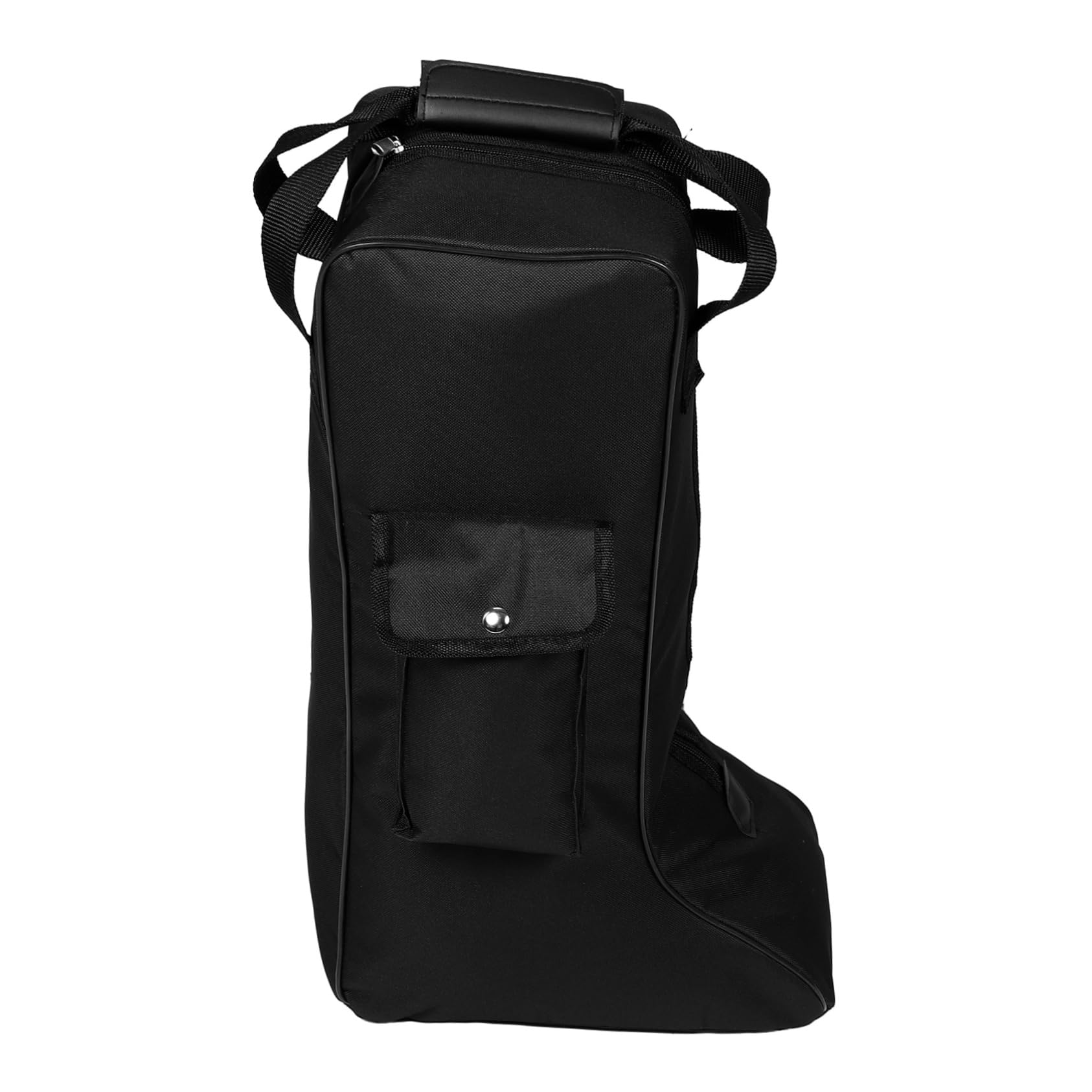 Alipis Borsa Porta Stivali da Equitazione Oxford, Nero, Tasca Frontale, Compatta e Portatile, per Escursioni e Competizioni