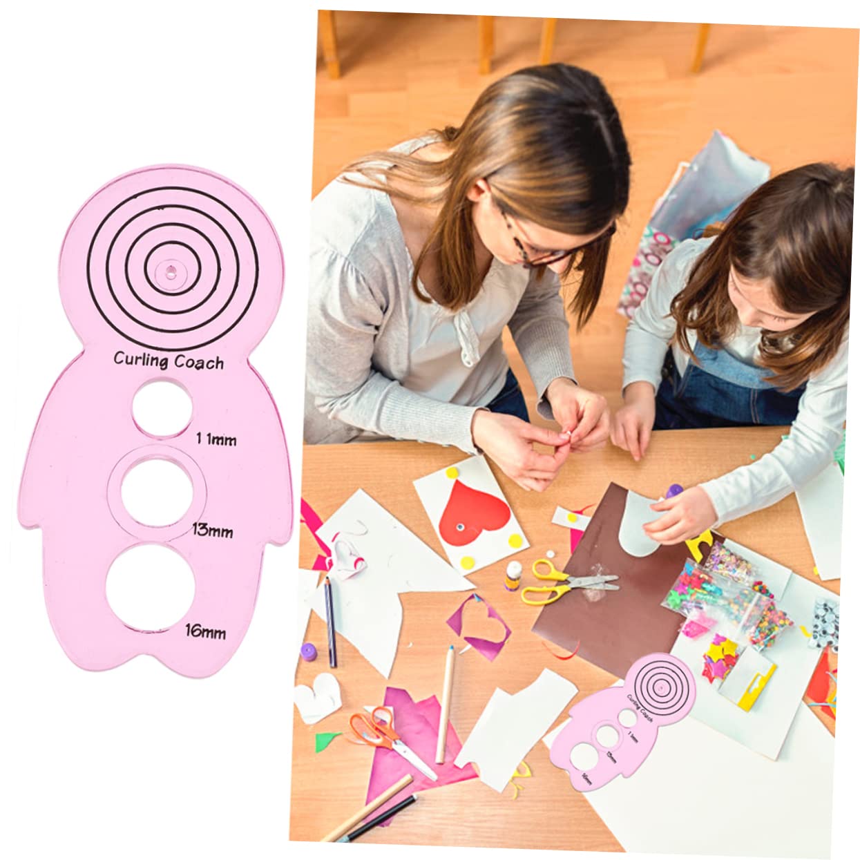 BEBEMOKO Paper Curling Tool 10 Pcs Quilling Tool Kit Essential for Quilling Lovers Easy to Use