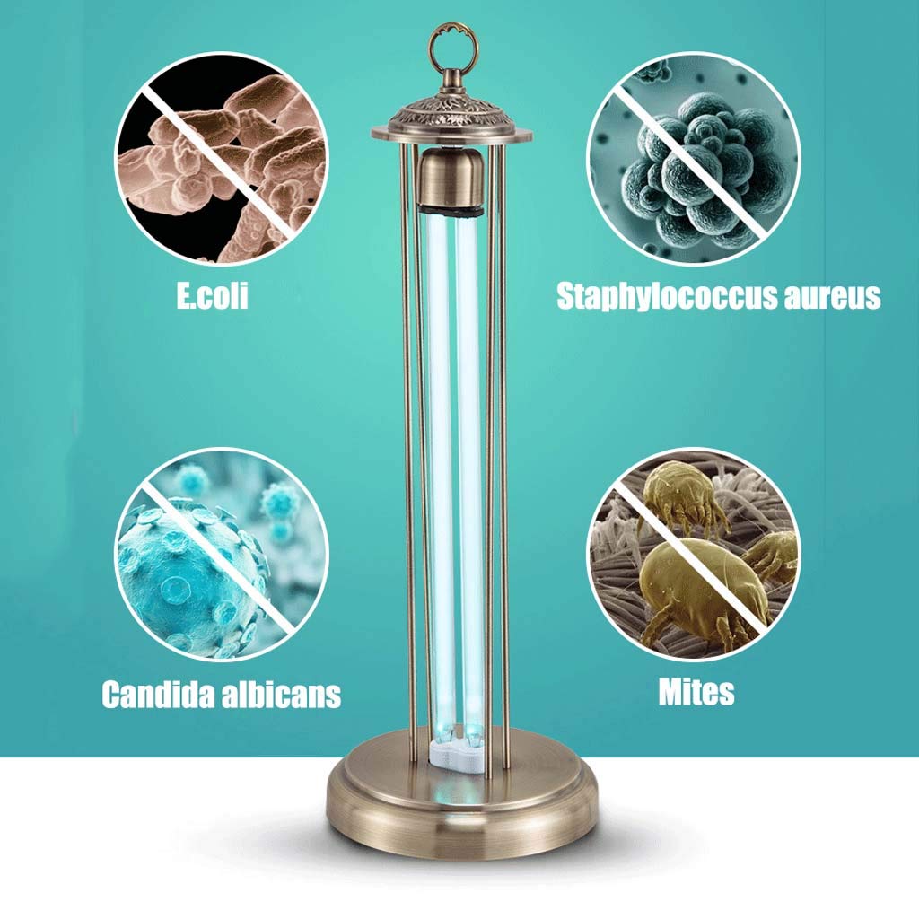 Lampada di sterilizzazione Ultravioletta 38W, Attrezzatura telecomandata della Lampada di sterilizzazione della Famiglia | Sterilizzazione Ultravioletta Doppia sterilizzazione dell'ozono