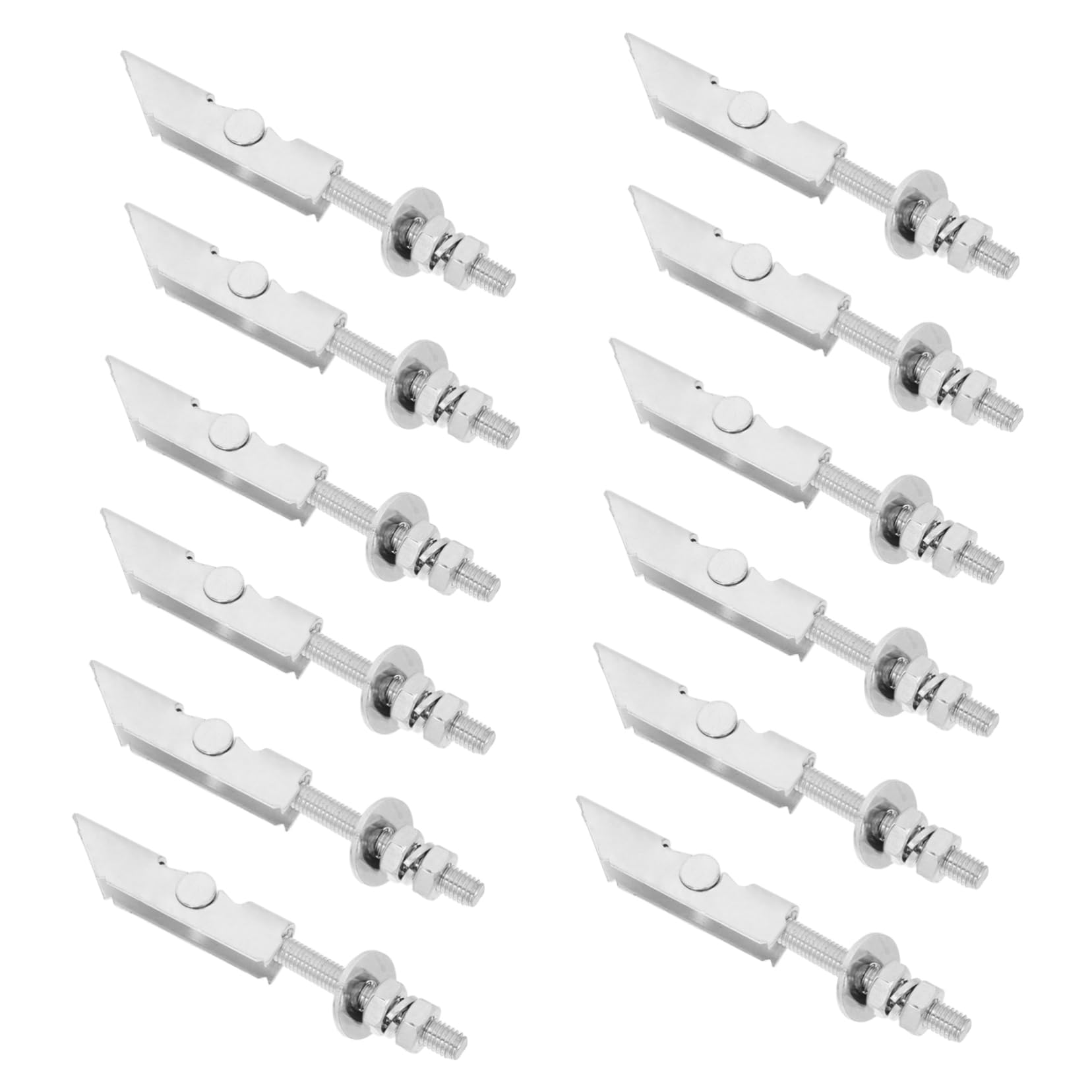 CIYODO Drywall Hanging Solution Toggle Bolt and Anchor Set with Aircraft Screw Orchid Clip Compatibility