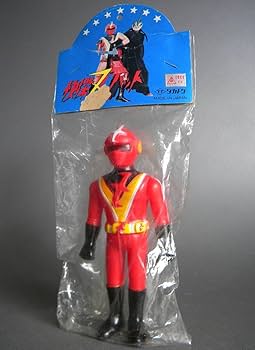 Amazon.co.jp: 70s 怪傑ズバット sofvi タカトク 未開封 ソフビ