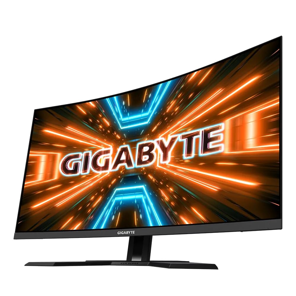 Monitor Gamer Gigabyte 32" Curvo 1 ms MPRT 144 Hz HDMI DisplayPort KVM FreeSync Premium Pro M32UC