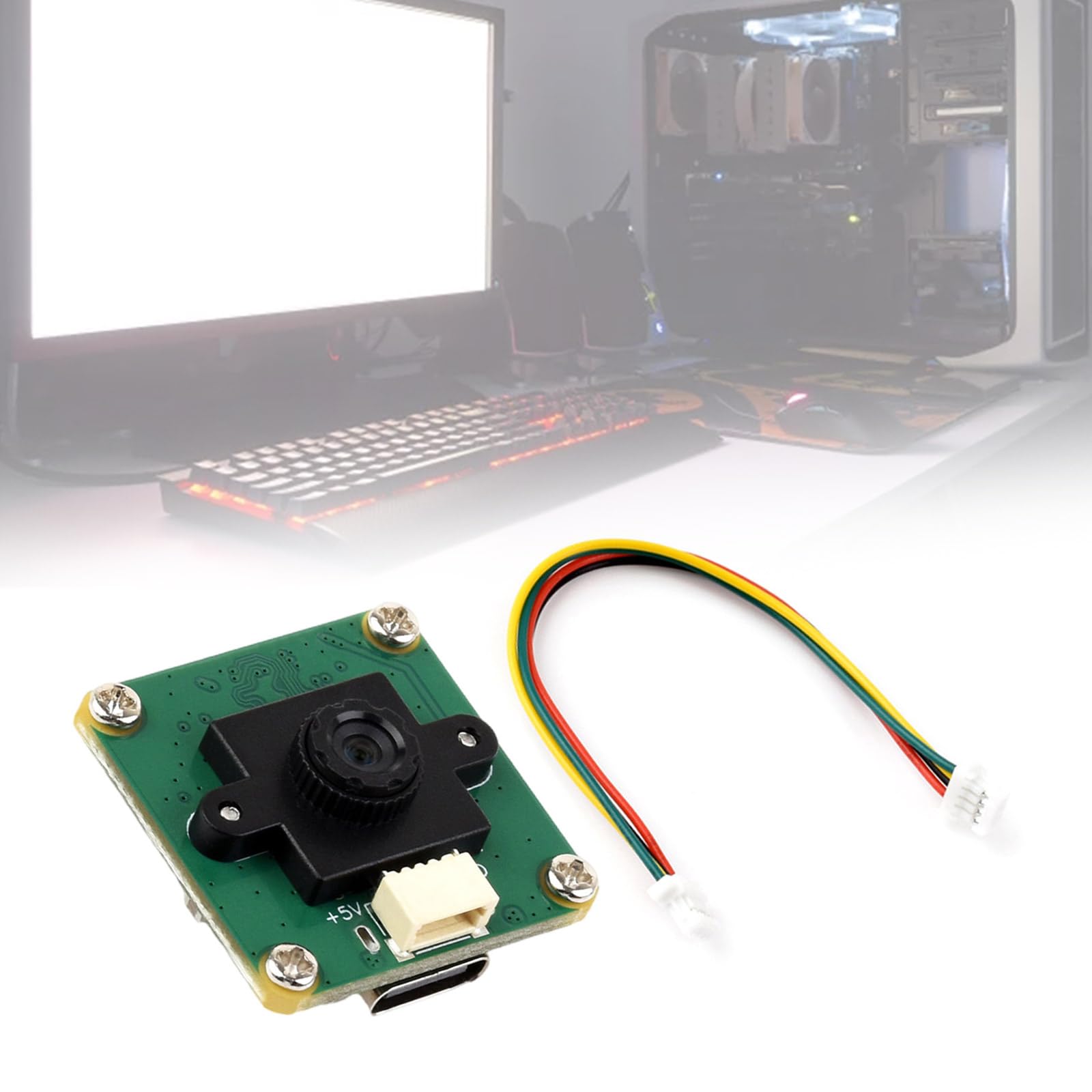 USB Global Shutter Camera Module 120FPS Monochrome Fast Imaging for Automation & Dynamic USB Camera for Computer