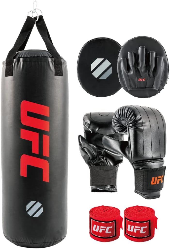 UFC Boxing Training Set Boxing and MMA Punching Bag, Bag