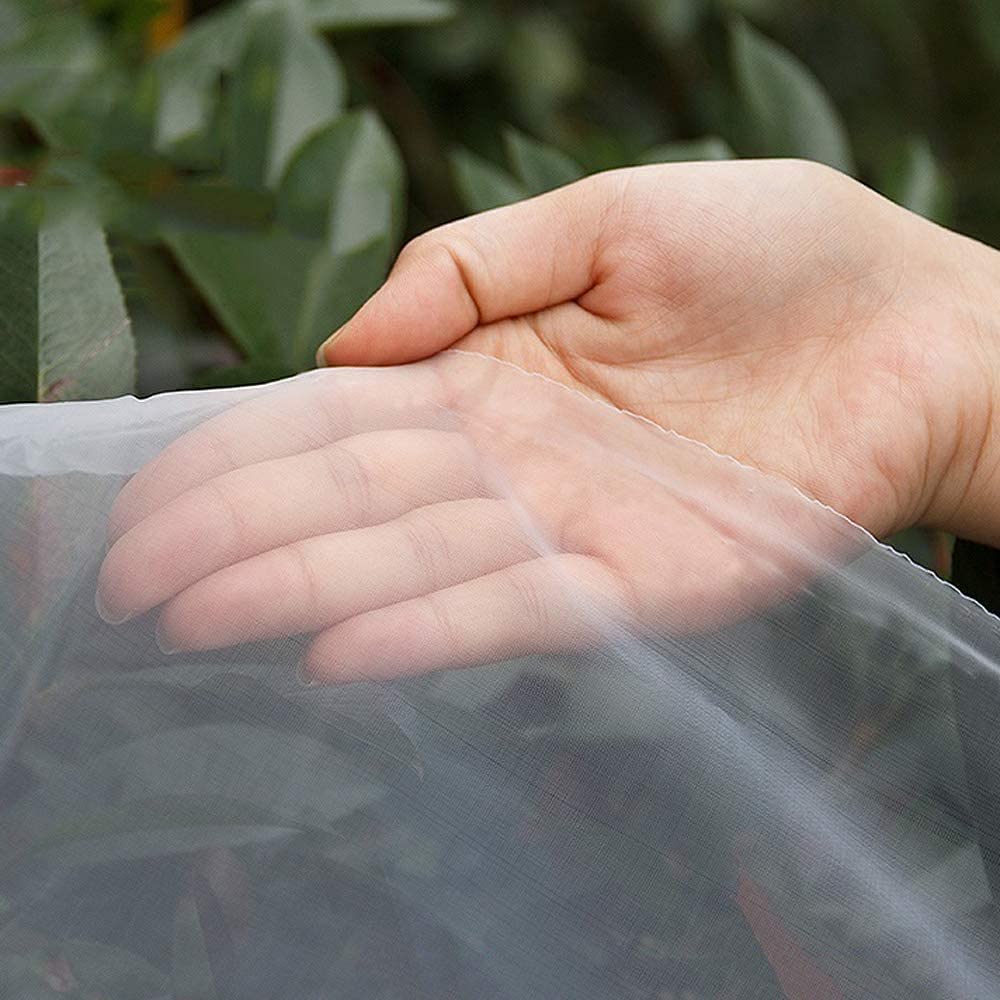 Gasa De Gasa Anti-Insectos Malla Previene Mosquitos Y Moscas, Protege Los Invernaderos Y Los Hogares Las Plagas Insectos,Domésticas Cifradas Engrosadas,Blanco,1.5 * 12M