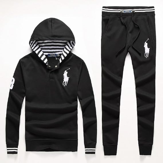 Amazon ポロラルフローレン Polo Ralph Lauren 上下セット 秋春 薄手 メンズ スウェット ズボン セットアップ ブラック Xxlサイズ 並行輸入品 ジャージ上下セット 通販