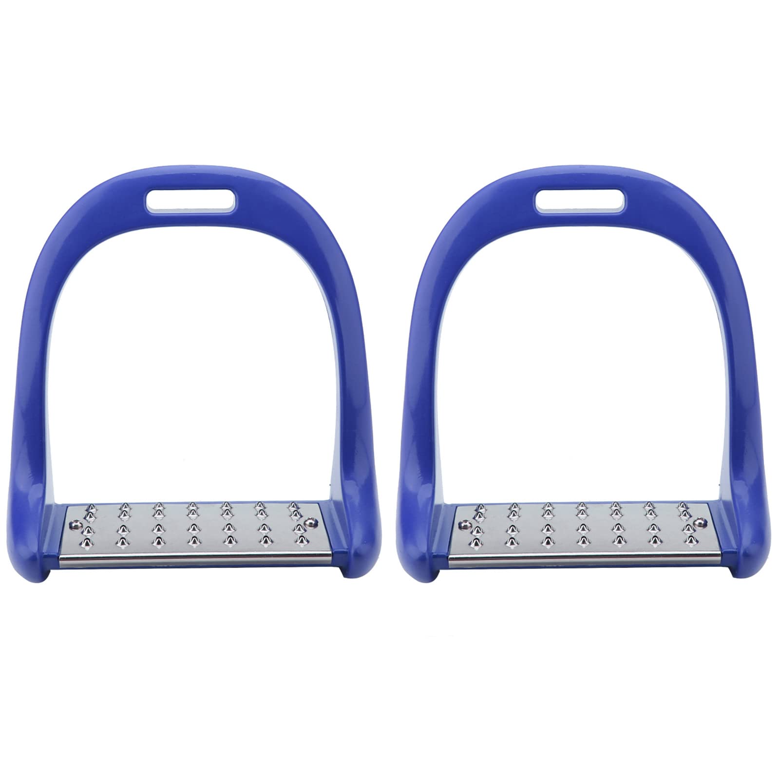 Estribo para Montar a Caballo de Acero Inoxidable con Almohadilla Antideslizante, Silla de Montar Ecuestre de Aluminio con Pintura.