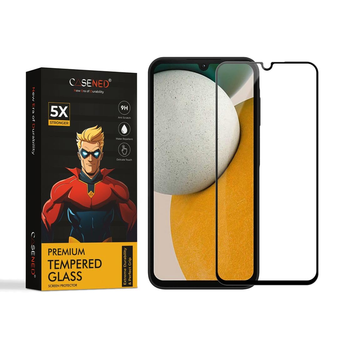 CASENED Screen Protector for Samsung Galaxy A15/A15 5G/F15/M15, [9H Hardness] [Military Grade Shatterproof] HD Tempered Glass for Full Coverage Screen Protector, Easy Installation (B0D6ND5CLF) Amazon Price History, Amazon Price Tracker