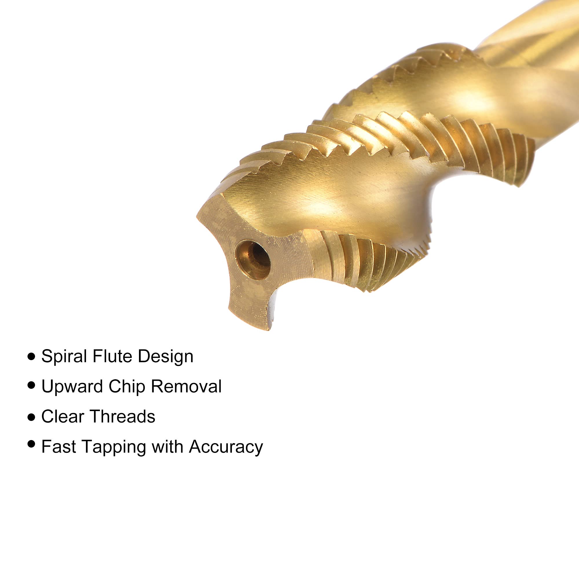 Amazon.co.jp: uxcell 螺旋フルートねじ切りタップ 7/16-20 UNF HSS