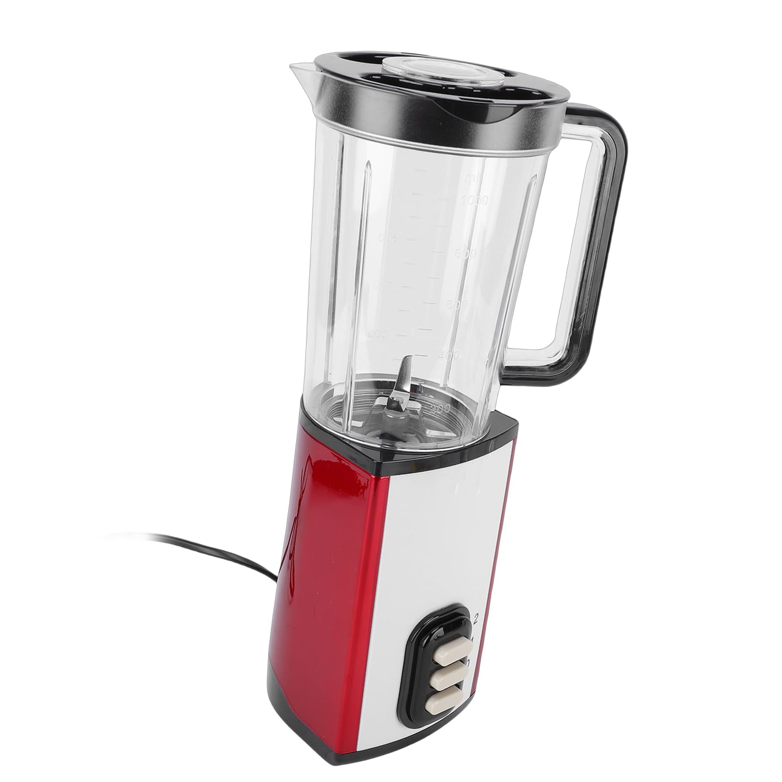 Wielofunkcyjny Blender Osobisty Blender, 300W Wielofunkcyjna Sokowirówka Owocowo-warzywna do Koktajli Kruszenie Lodu Napoje Białkowe Nan (wtyczka UE)
