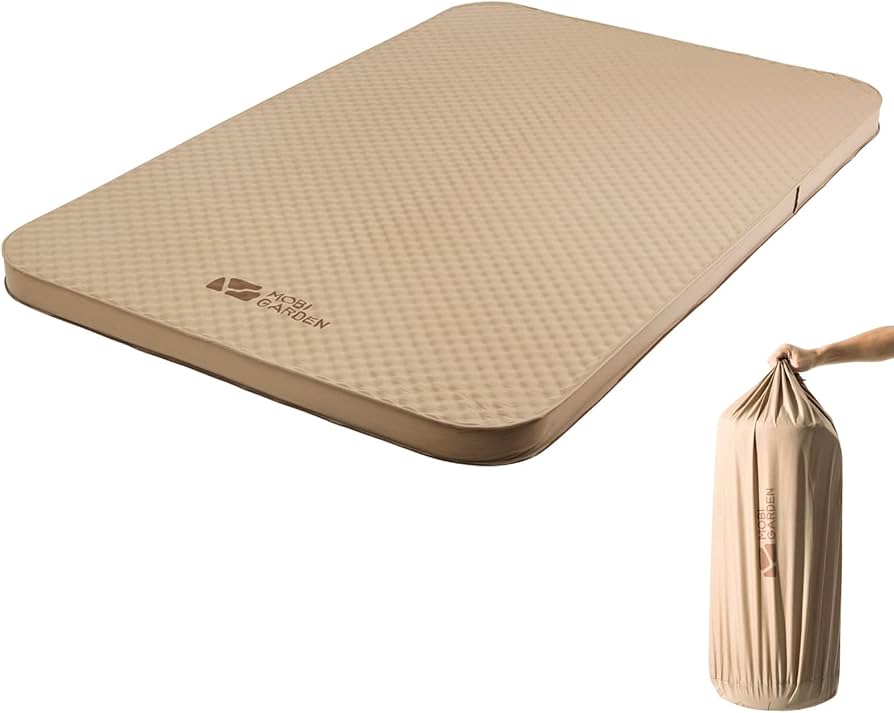 MOBI GARDEN ダブルマットレス ベージュ 収納袋付き MOBI GARDEN