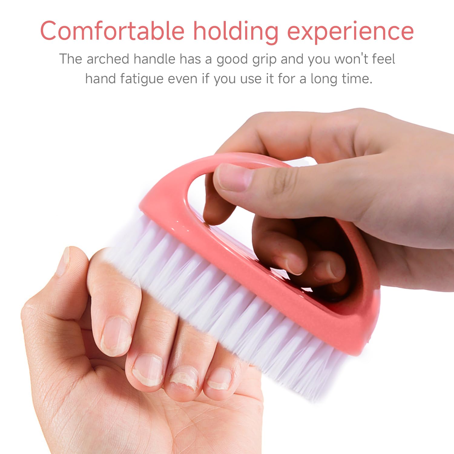 4Pcs Brushes and 4Pcs Nail Files, Nail Cleaning Brushes, Nylon Brushes, Nail Care Tools, Manicure Tools - Image 4