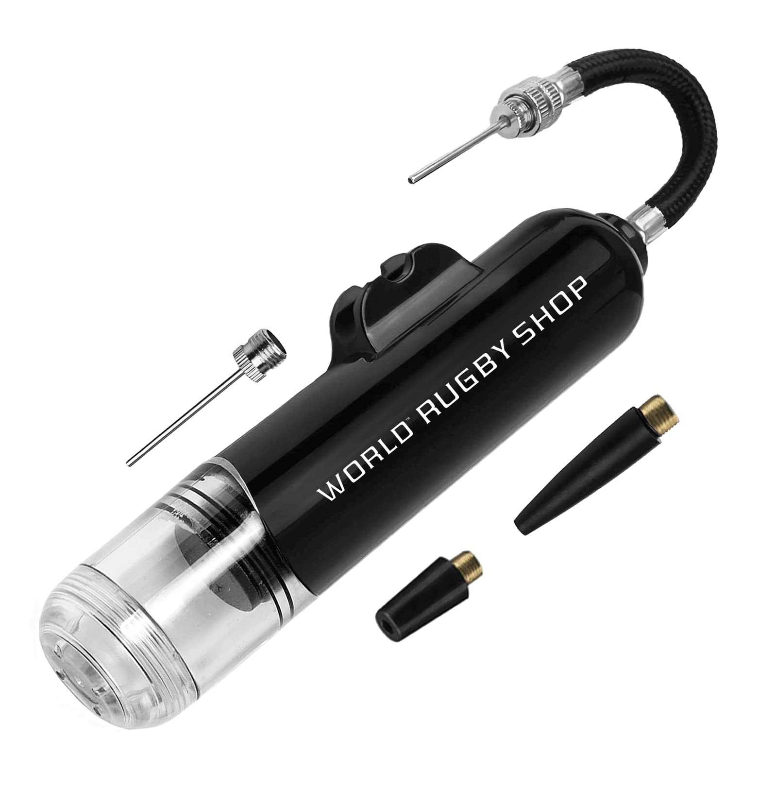 Hand Air Ball Pump Inflator Kit with Needles, Nozzles & Extension Hose Portable Easy-to-Use for Sports-image-28