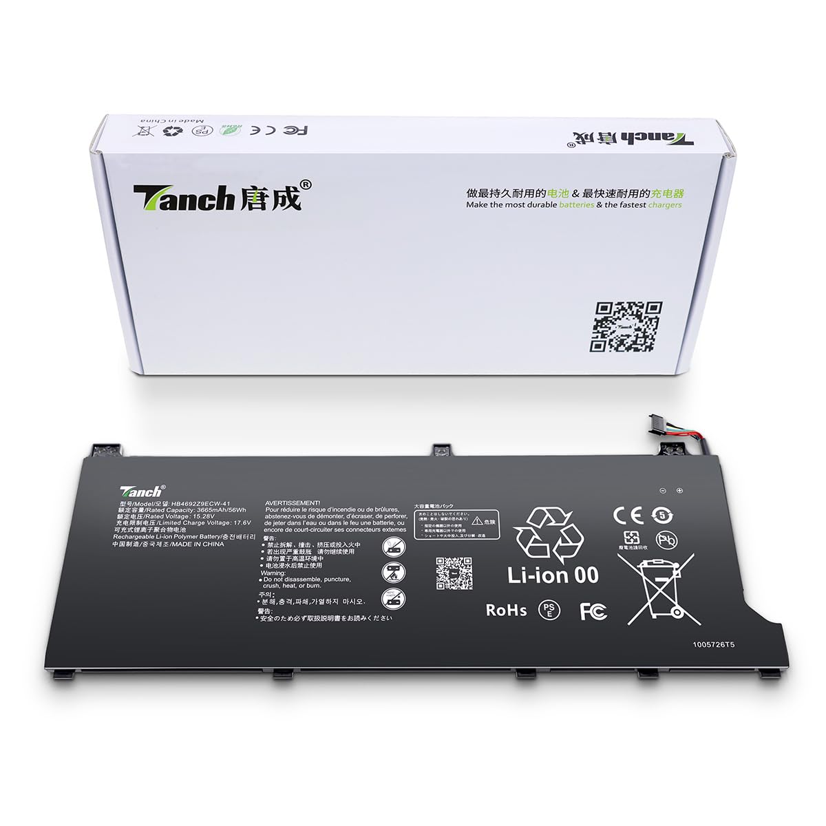 Amazon.com: Tanch Genuine Laptop Battery HB4692Z9ECW-41 4ICP5/62
