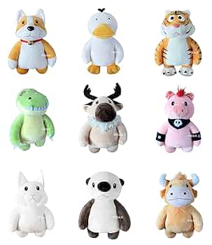 Amazon.co.jp: パーティーアニマル ぬいぐるみ 抱き枕 Party