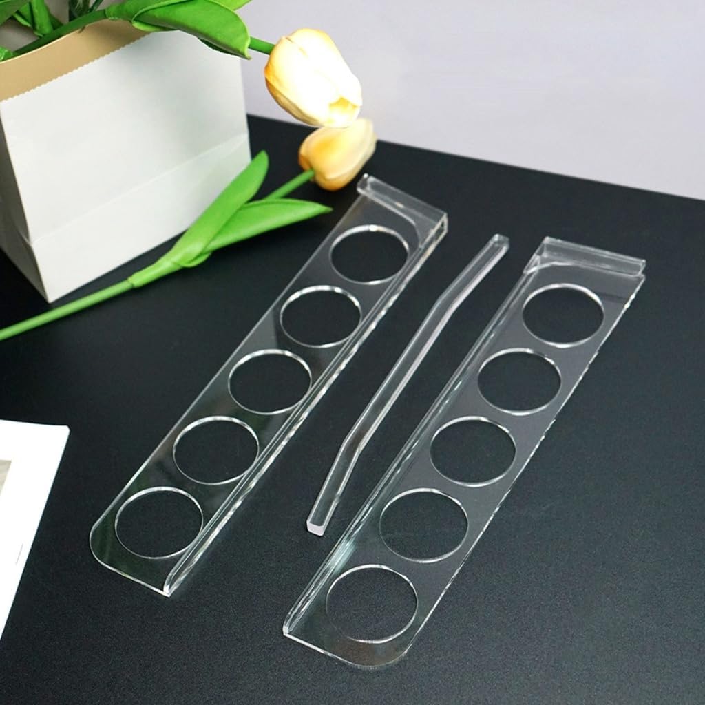 Organizers Coffee Pods Stand Storage Shelf Acrylic Texture Coffees Holder for Kitchen Cabinet