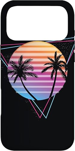 Miniatura 22 de Palm Sunset 80s Vibe Retrowave Synthwave Aesthetics - Carcasa para iPhone 16
