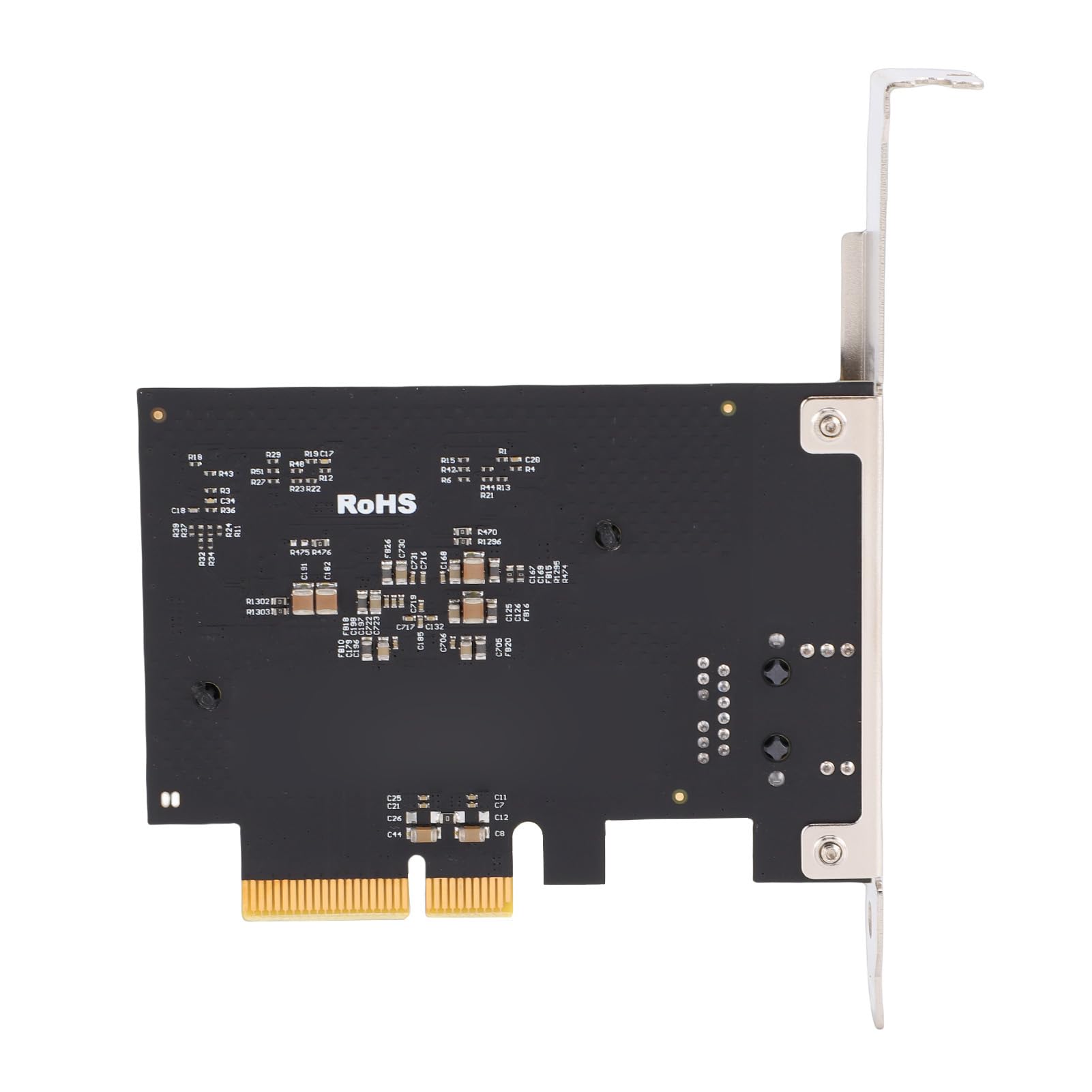 FILFEEL Kabelgebundene 10G-Ethernet-Karte mit AQC113C-Controller – PCIe X4 10/100/1000M/2,5G/5G/10G RJ45-Adapter mit PXE-Boot-Unterstützung für Desktop-Server-NAS-Software-Router