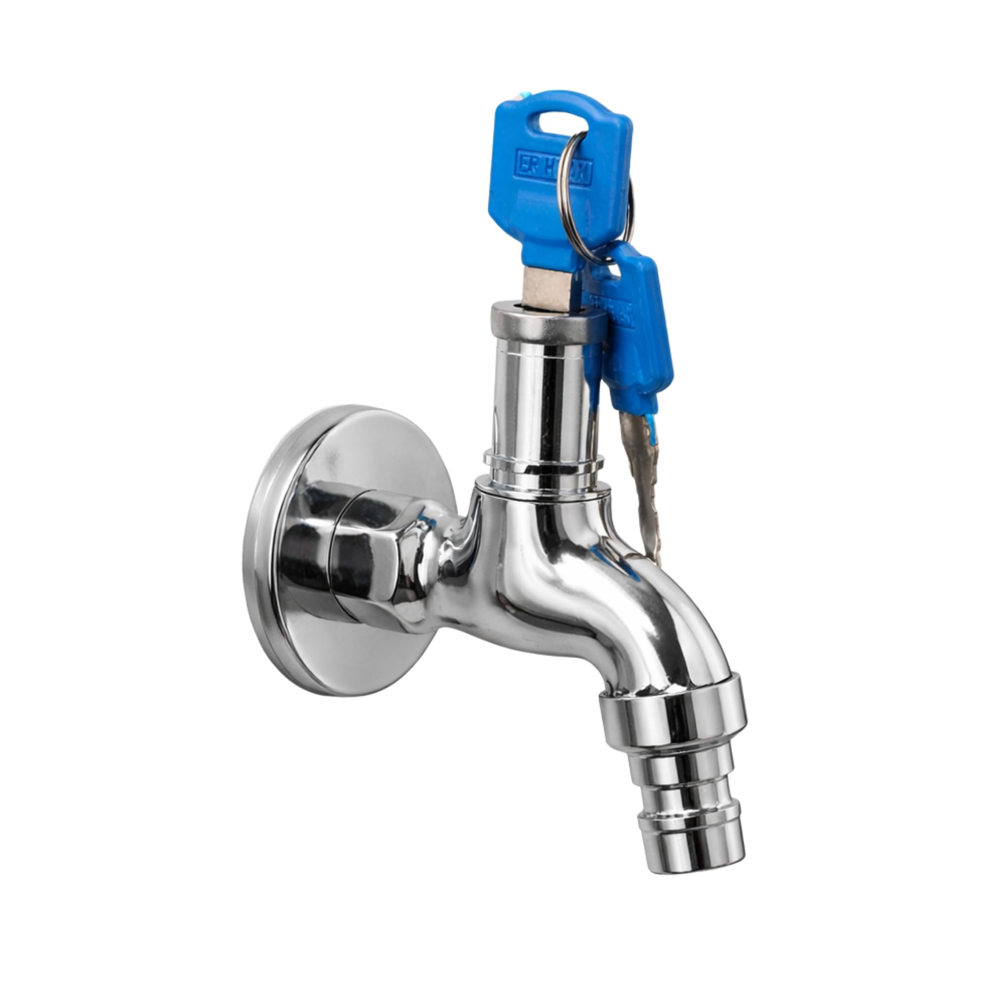 KINIK Lockable Water Tap with Key | Brass Pillar Cock with Hose Nozzle | Anti-Theft Garden & Outdoor Faucet for Washing Machine & Home Use-image-43