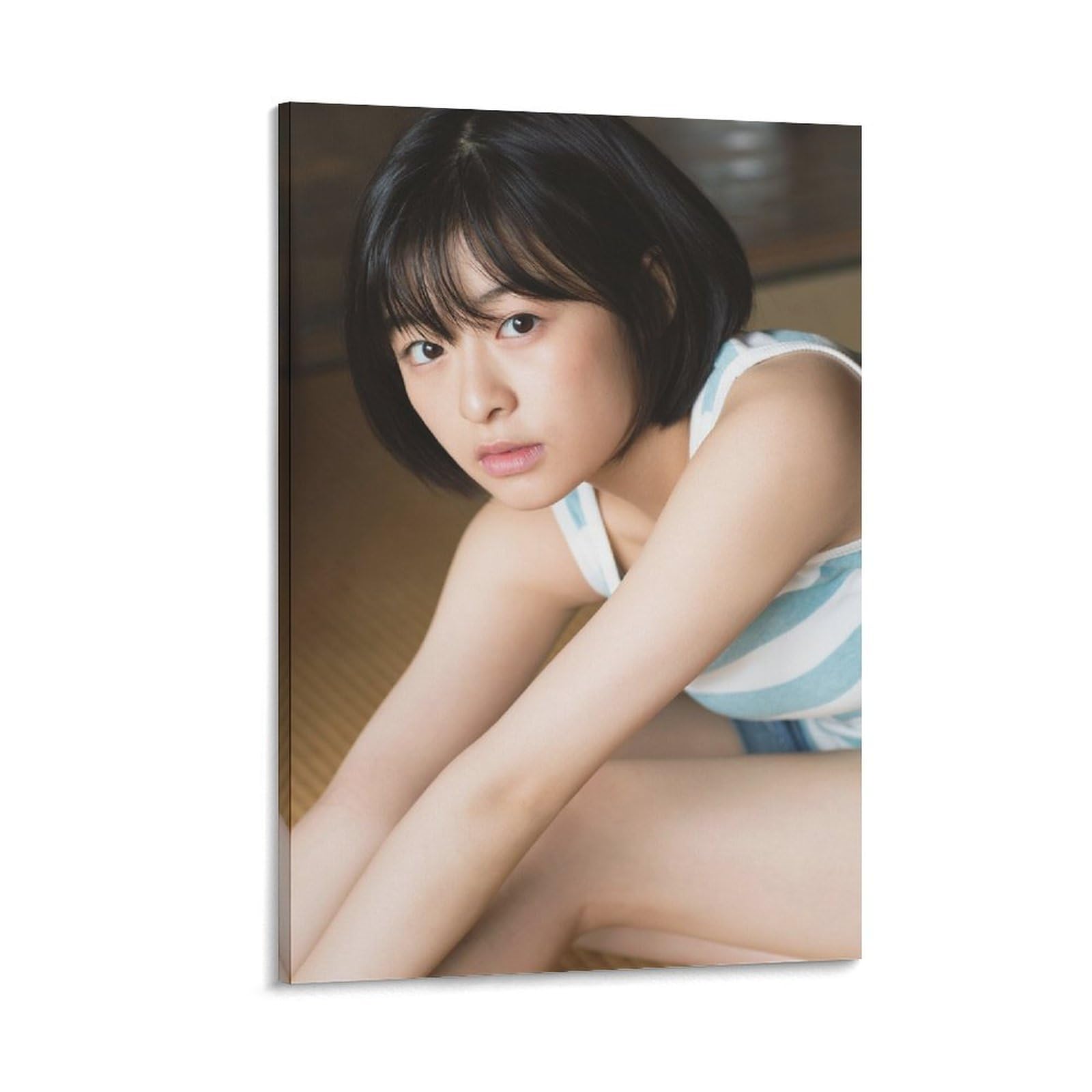 Amazon.co.jp: 森七菜女優セクシー写真イメージポスター 部屋飾り キャンバスウォールアート 印刷 ポスター 版画 壁飾り 壁の絵 壁掛け  ホームアートワーク08x12inch(20x30cm)