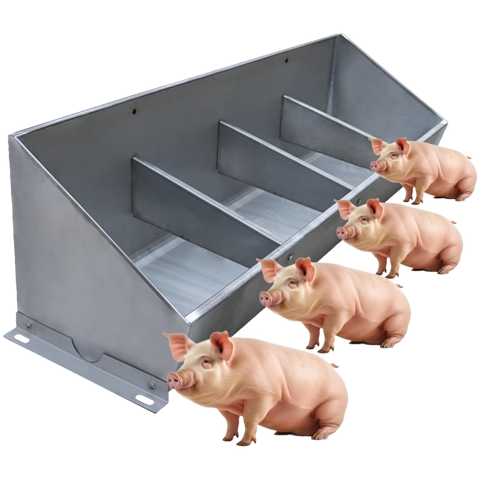 Abreuvoir en acier inoxydable pour porcs et bovins étanche