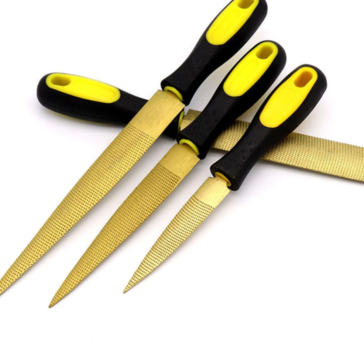 Limas para Tallar Madera, Juego de 5 Piezas, Acero al Carbono | Corte, Desbarbado y Limado, para Piezas Pequeñas y Trabajos Precisos, Set de Carpintería