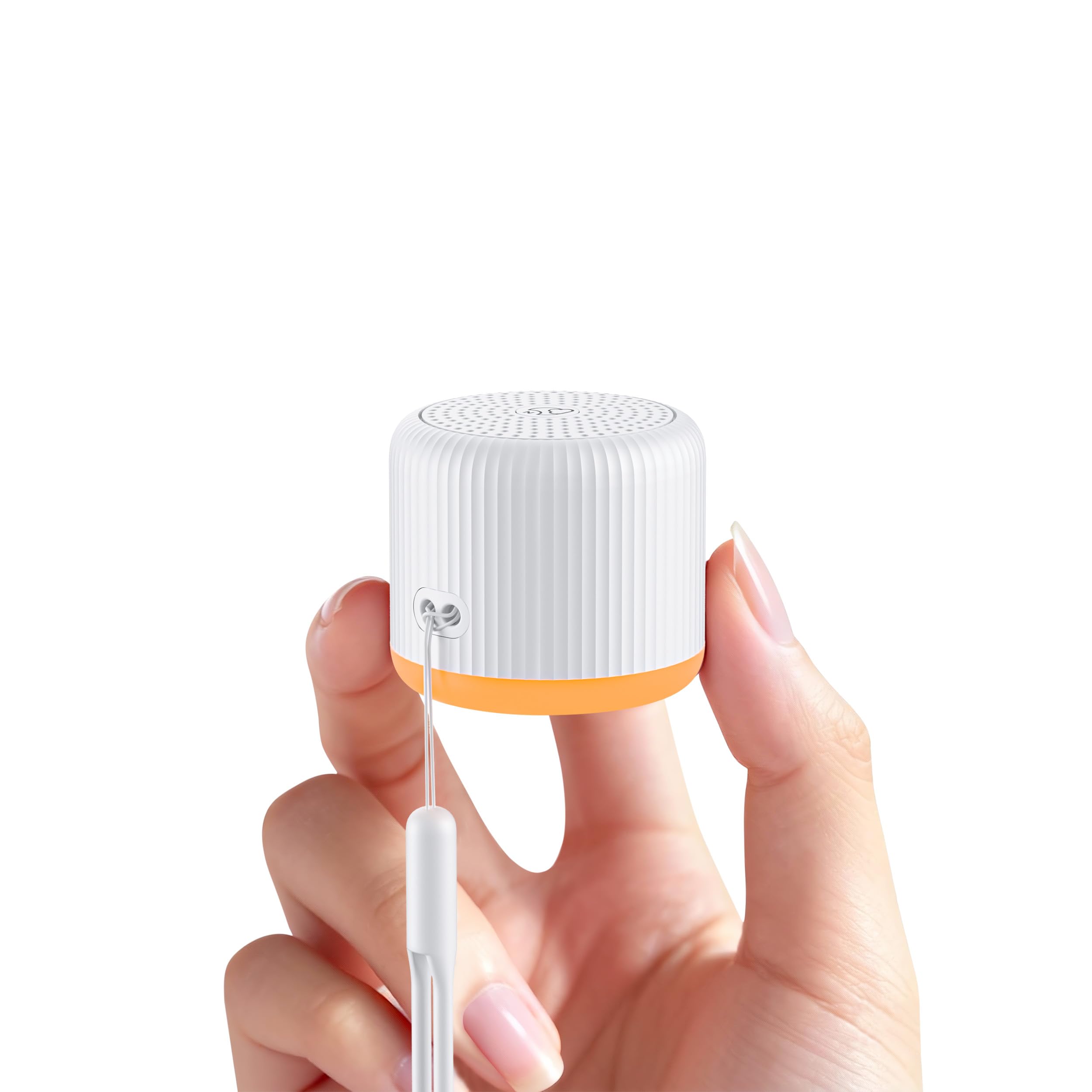 LEICEX Portable Sound Machine,Travel Sound Machine with Light,15 Non-Looping Sound Timer and Memory Play, Mini White Noise Machine for Sleeping Office Privacy Travel Gift