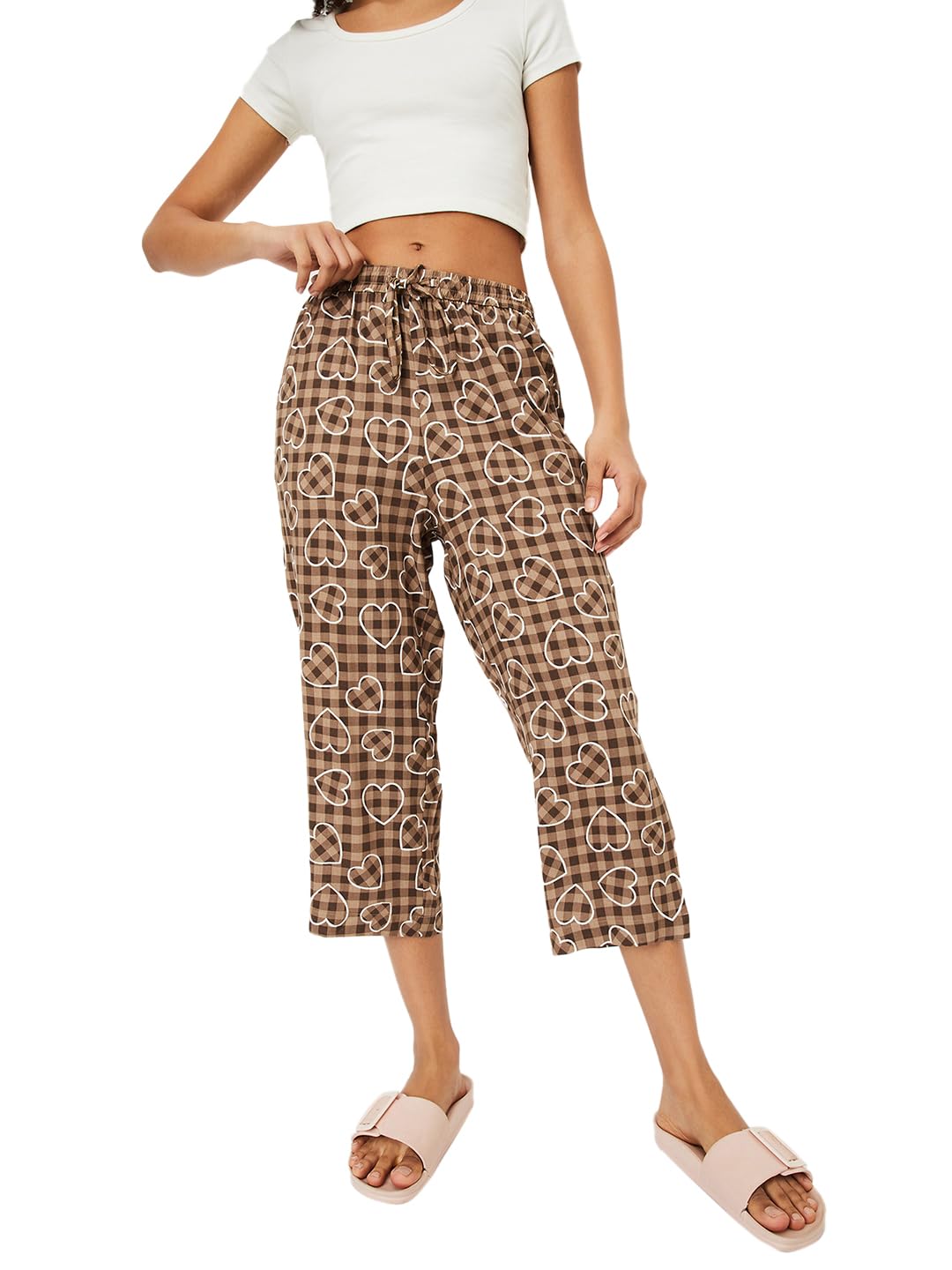 max Women's Checked Capri-picture-20