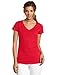 Dickies Juniors' Solid Cap-Sleeve V-Neck T-Shirt