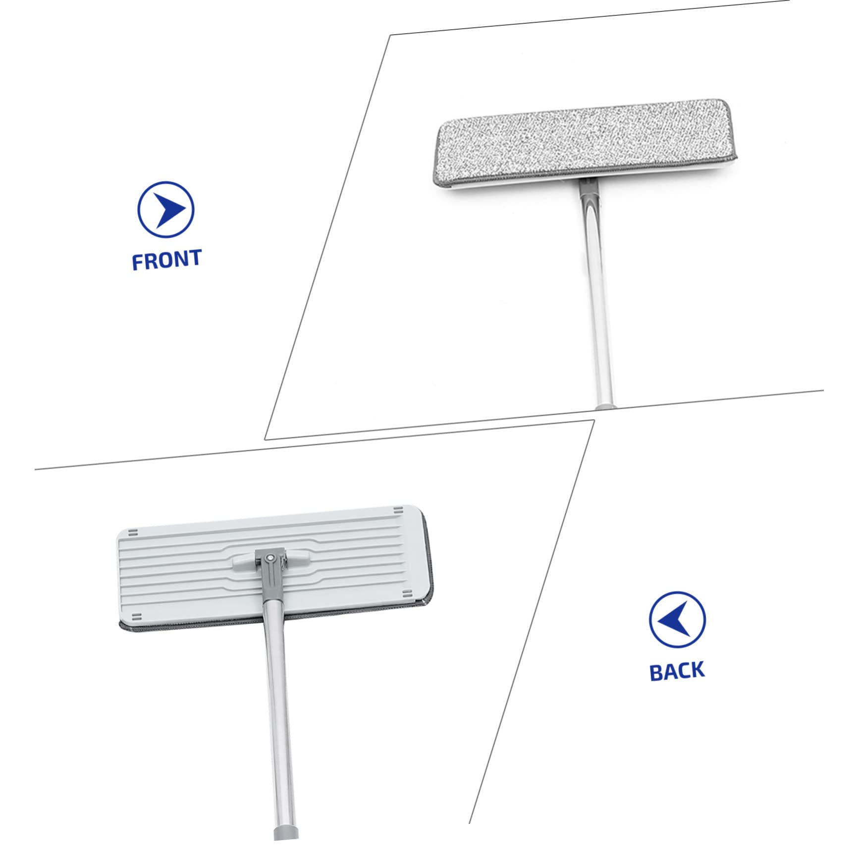 CALLARON Trapeador Lavable De Alta Eficiencia Kit De Cubo para Mop Recambio Accesorios De Limpieza
