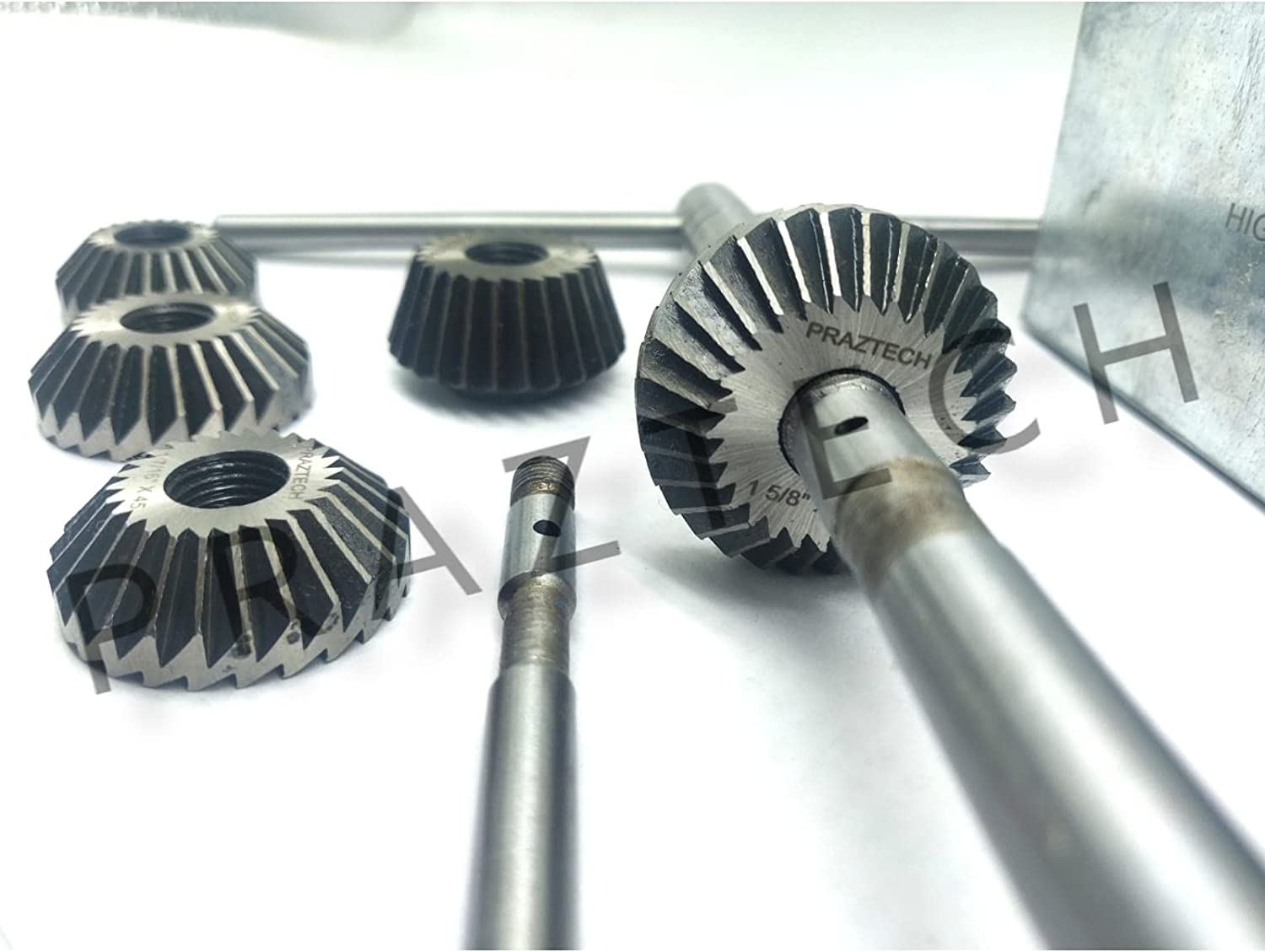 パラセッター(parasetter) Amazon.com: PRAZTECH® Valve Seat & Face Cutter Set/Kit - 5