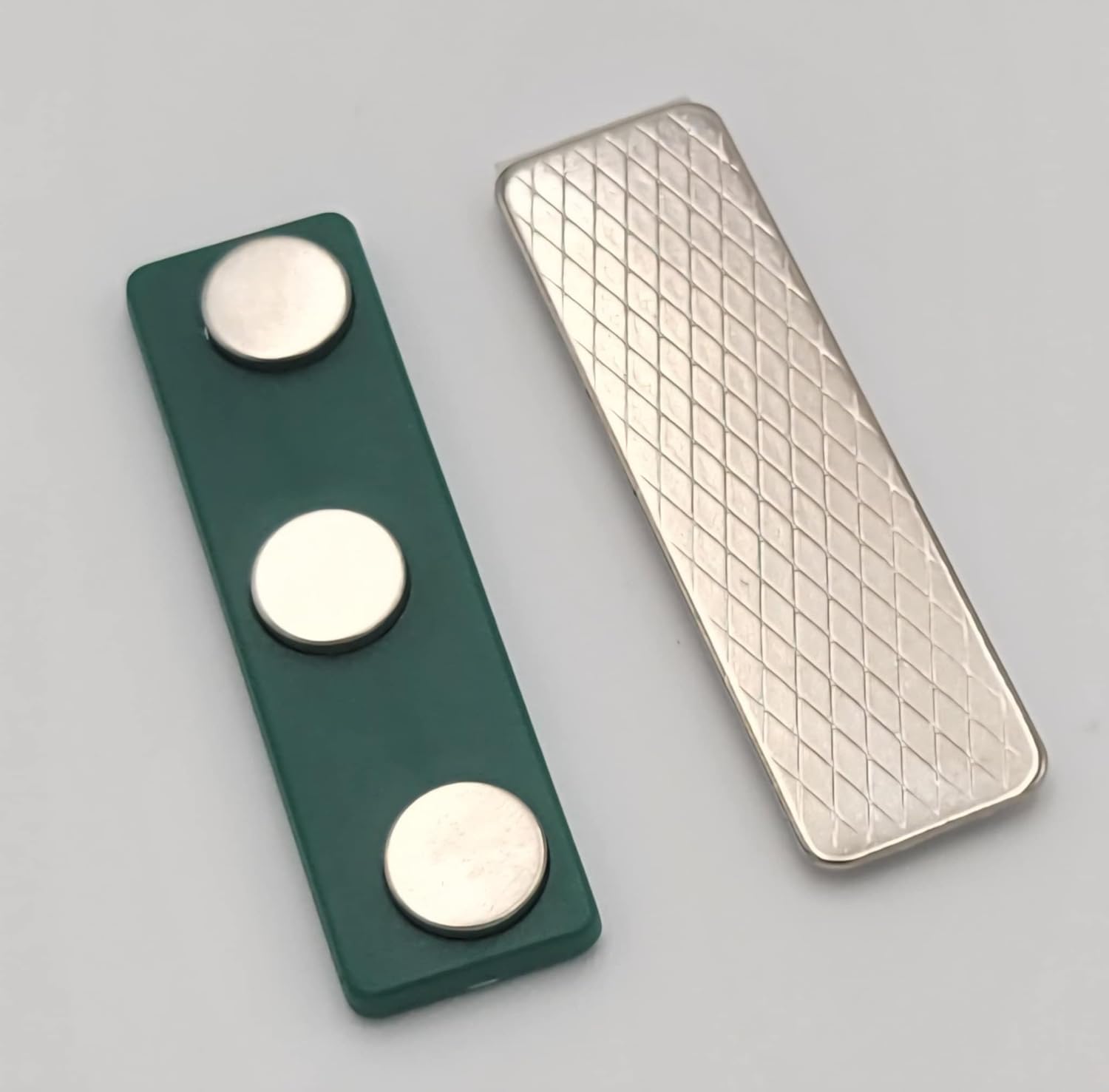 Magnetic Name Badge Tag Fastener Holder Pk/100