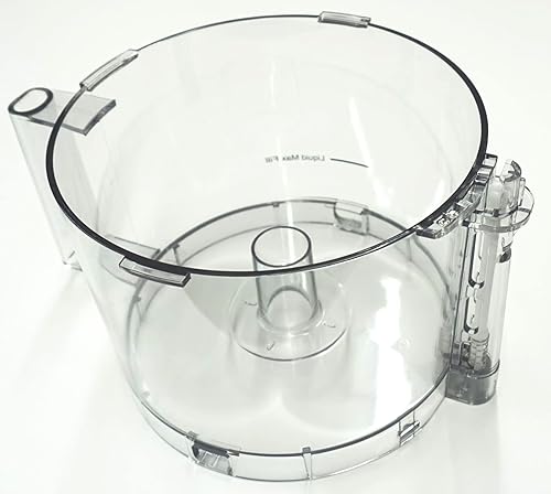 Miniatura 3 de DLC-865AGTXT1, cuenco de trabajo para procesador de alimentos para Tritan se adapta a los modelos Cuisinart DFP-11