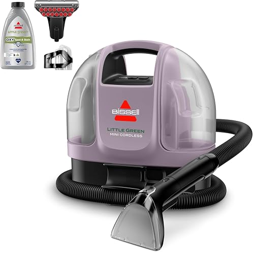 BISSELL Little Green Mini Cordless Deep Cleaner Dusk Pink 4015F