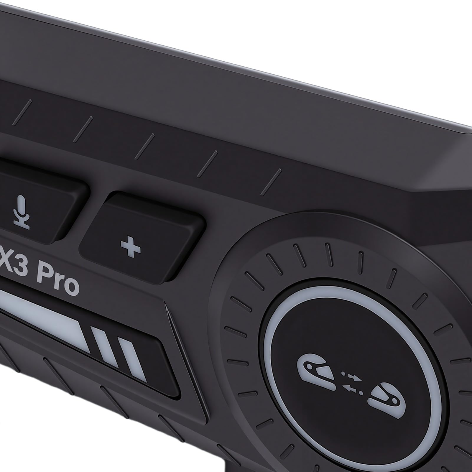 Fabater Auricolare Bluetooth per Moto Impermeabile Multifunzionale 6.0 per Pendolari e in Moto PC ABS