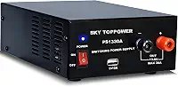 Fonte de alimentação CC de 13,8 V 30 A para rádio amador, fonte de alimentação de bancada compacta regulada de 30 Amp conversor CA para DC, ventilador de resfriamento, interface USB 5V 2A, rádio